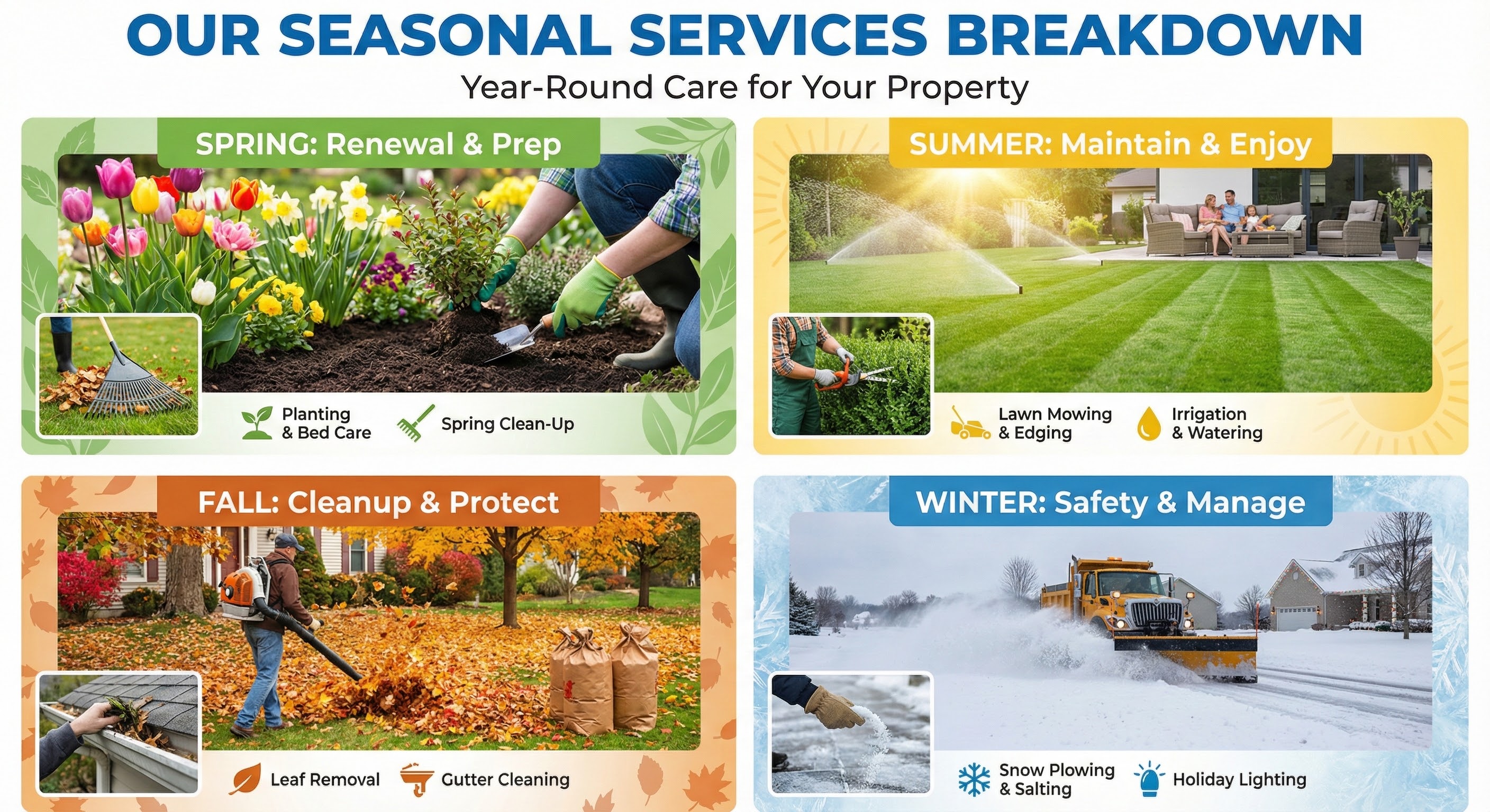 Year-Round Landscaping Services